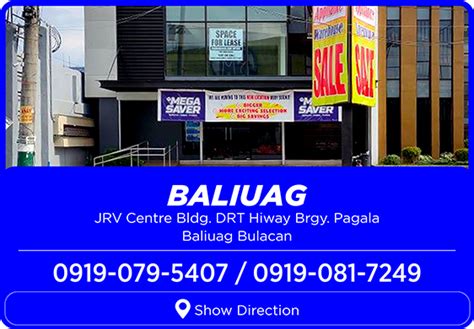 megasaver baliuag|Store Locator .